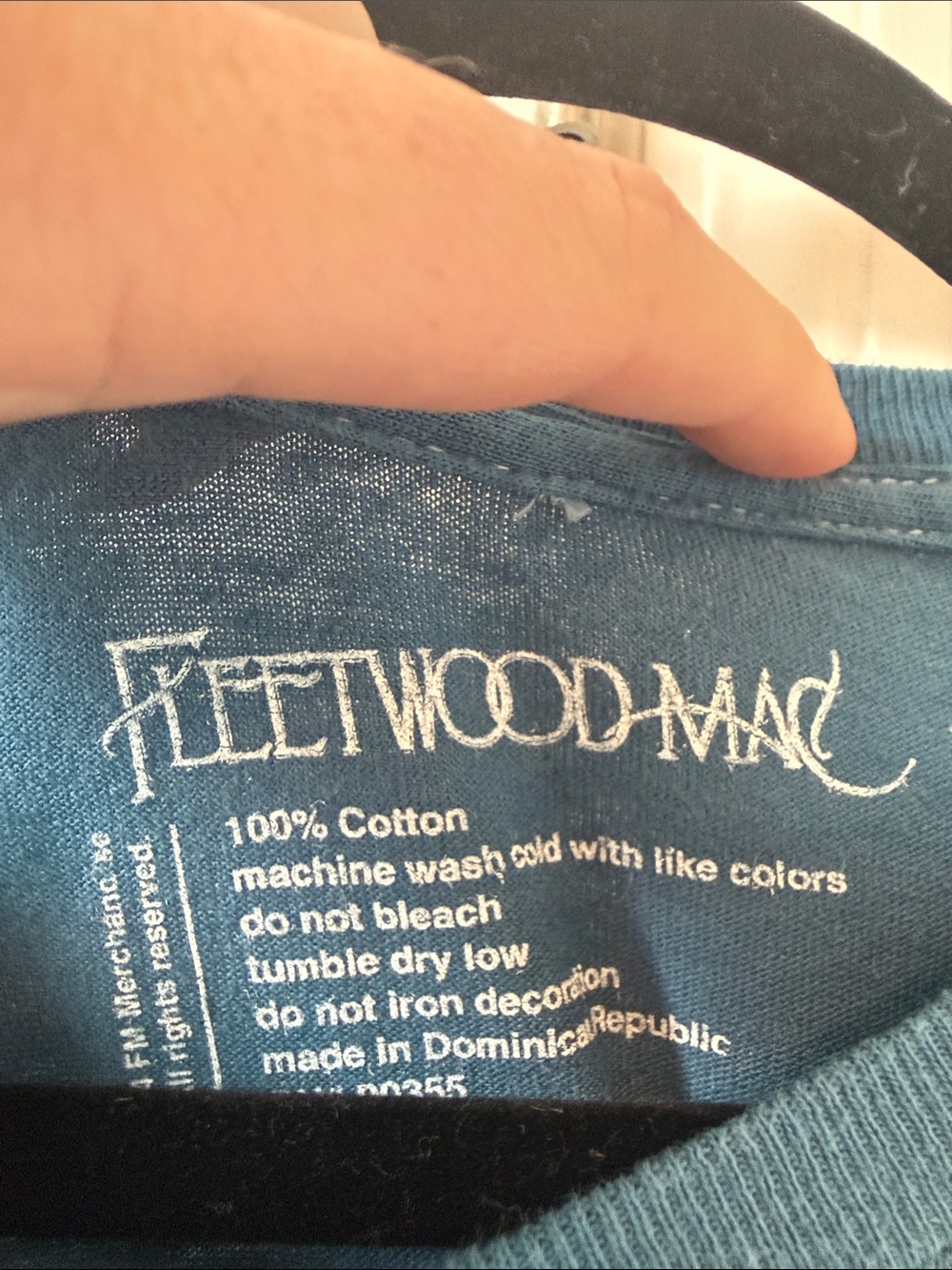 Fleetwood Mac Kantha Upcycled Band Tee - Picture 3 of 7